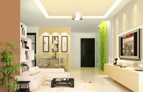Phòng khách sau khi tu sửa