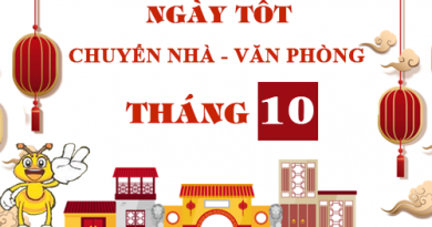 Xem ngày chuyển nhà, chuyển văn phòng, nhập trạch tháng 10 năm 2021