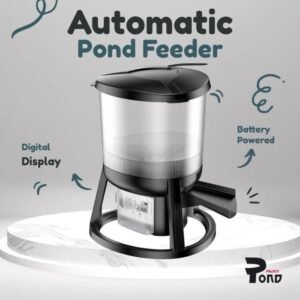 Autofeeder Kolam Ikan Koi Sunsun 6L Auto Feeder Automatic Pond Feeder