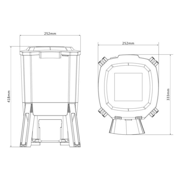 Autofeeder Kolam Ikan Koi Sunsun 6L Auto Feeder Automatic Pond Feeder Solar Powered - Gambar 3