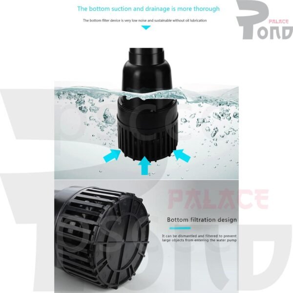 Pond Pump Bottom Filtration Lifetech High Power Pompa Air Kolam Ikan Koi - Gambar 10