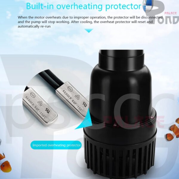 Pond Pump Bottom Filtration Lifetech High Power Pompa Air Kolam Ikan Koi - Gambar 7