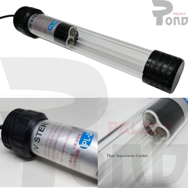 Ultraviolet Celup Pond Koi UV Lampu Kolam PL Double Lamp Sterilizer - Gambar 7