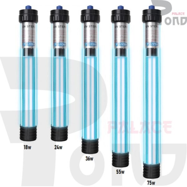 Ultraviolet Celup Pond Koi UV Lampu Kolam PL Double Lamp Sterilizer - Gambar 6