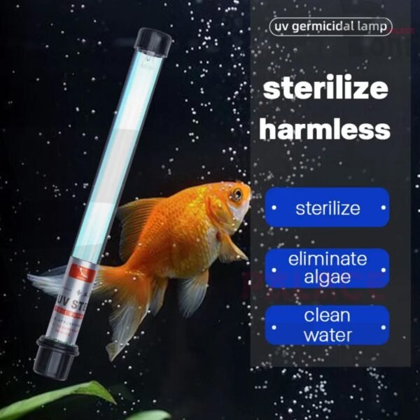 Sinking Pond Germicidal UV Creator Ultraviolet Celup Kolam Koi Tenggelam - Gambar 3