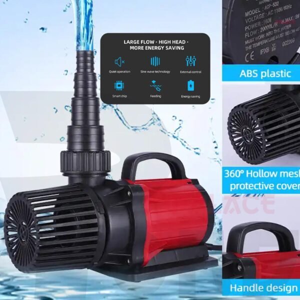 Water Pump Marine Aqua AC Pump 3000 - 40000 LPH Pompa Air Controller - Gambar 3